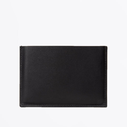 Leather Credit Card Holder - Black