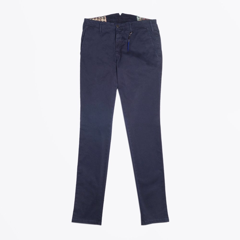 Lupus - Slim Stretch Chinos - Navy