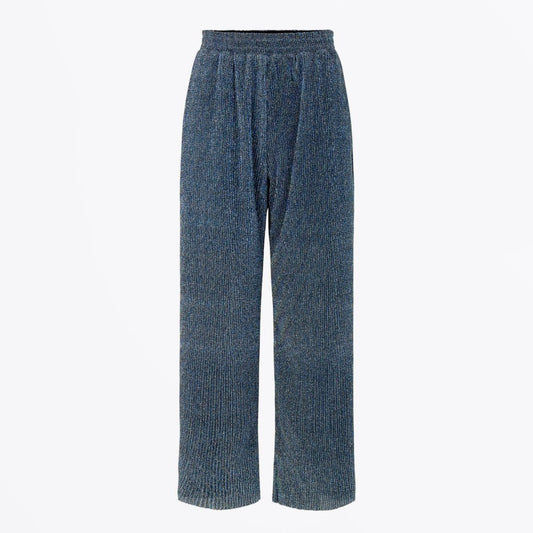 Isra - Metallic Pants - Blue