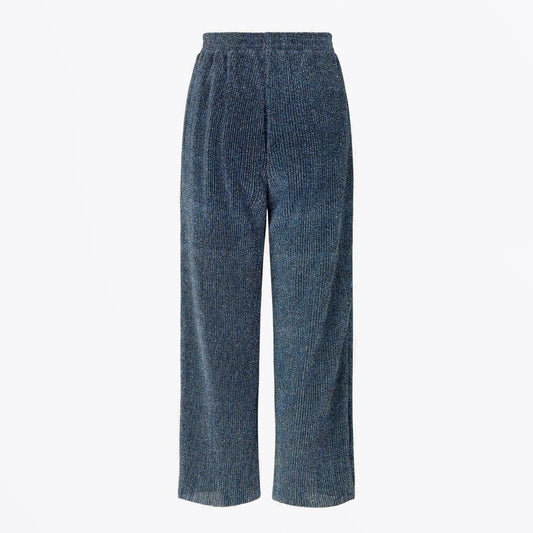 Isra - Metallic Pants - Blue