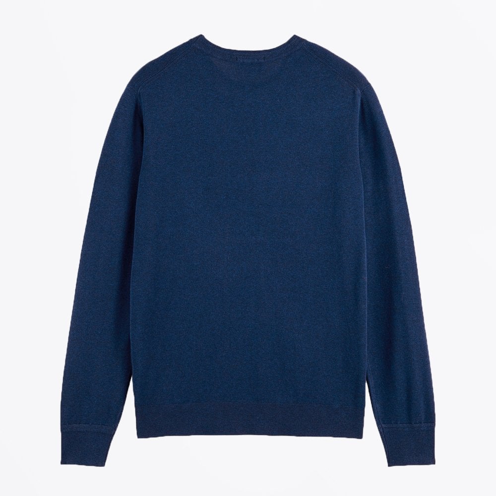 Scotch Melange Crewneck Sweater - Blue