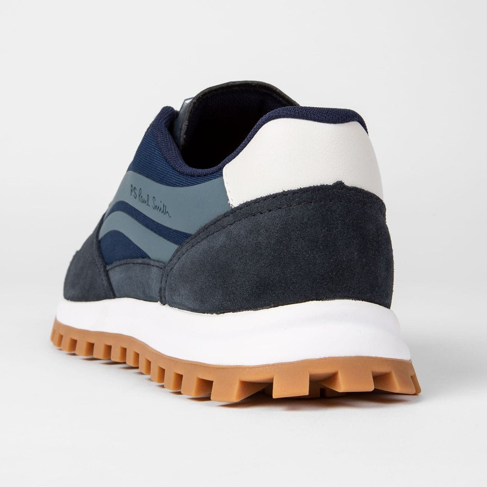 - Suede ' Damon' Sneakers - Dark Navy
