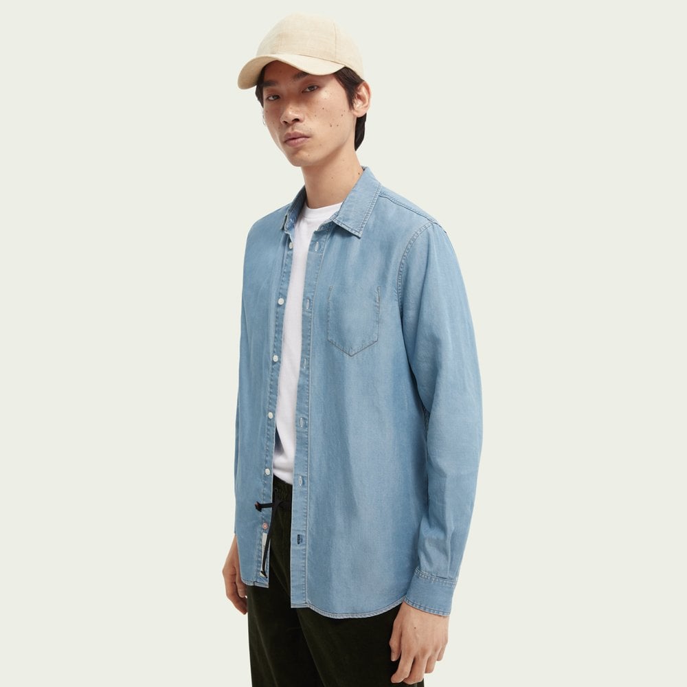 - Regular-Fit Shirt - Blue