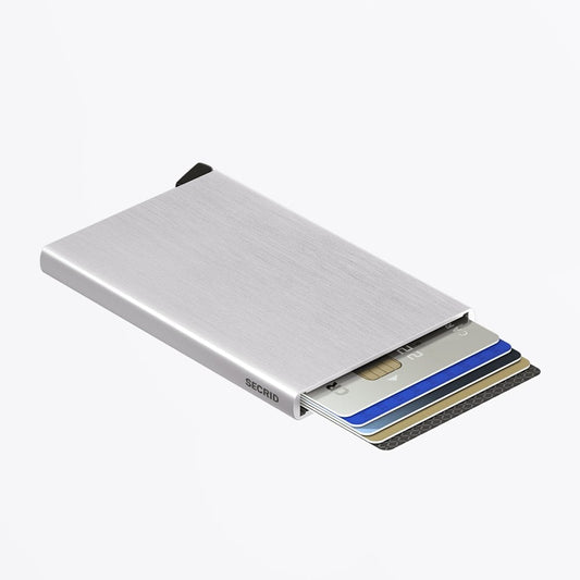 - Card Protector - Brushed Silver
