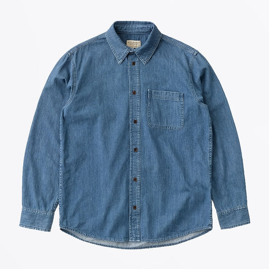 - Denim Shirt - Blue