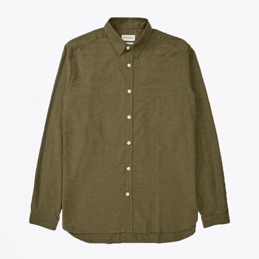 New York Special - Organic Cotton Shirt - Moss Green