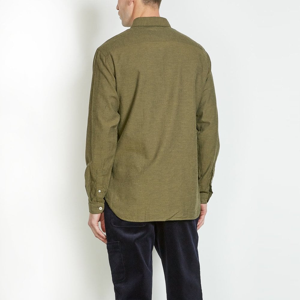 New York Special - Organic Cotton Shirt - Moss Green