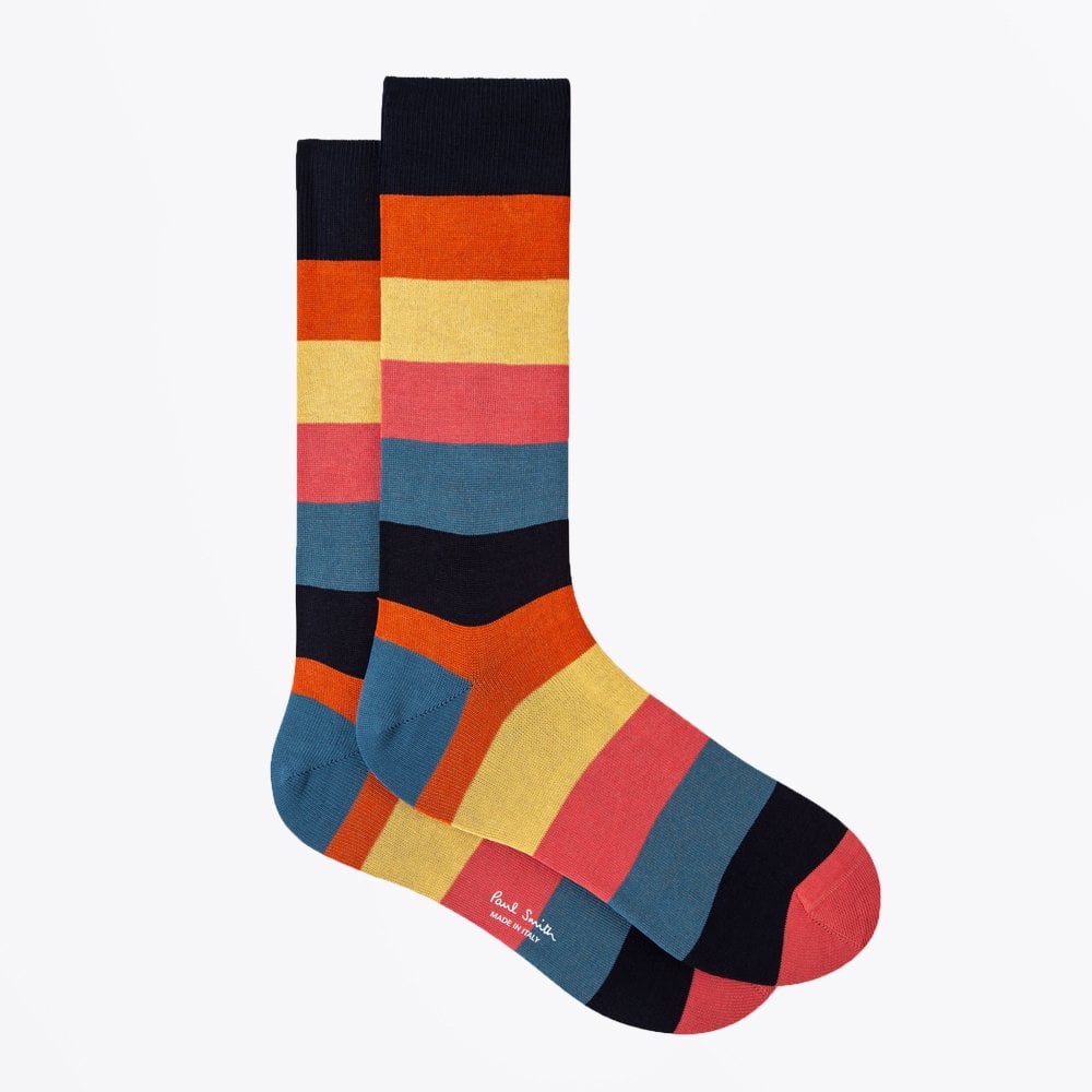 Paul Mixed Motif Socks Three Pack