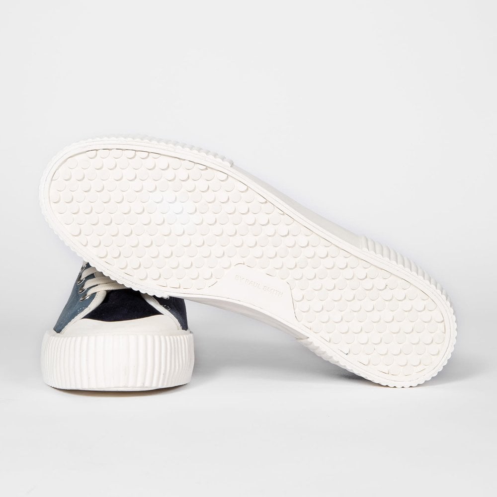 - Suede 'Kibby' Hi-Top Sneakers - Blue