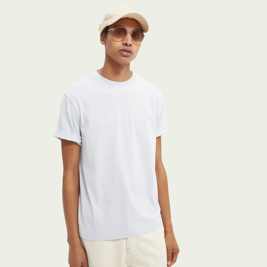 - Cotton T-Shirt - Light Blue