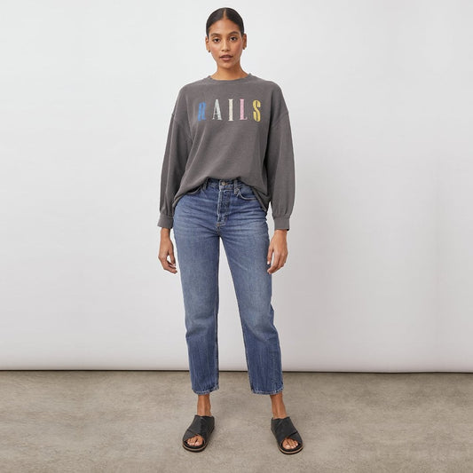 - Rails Signature Sweatshirt - Grey