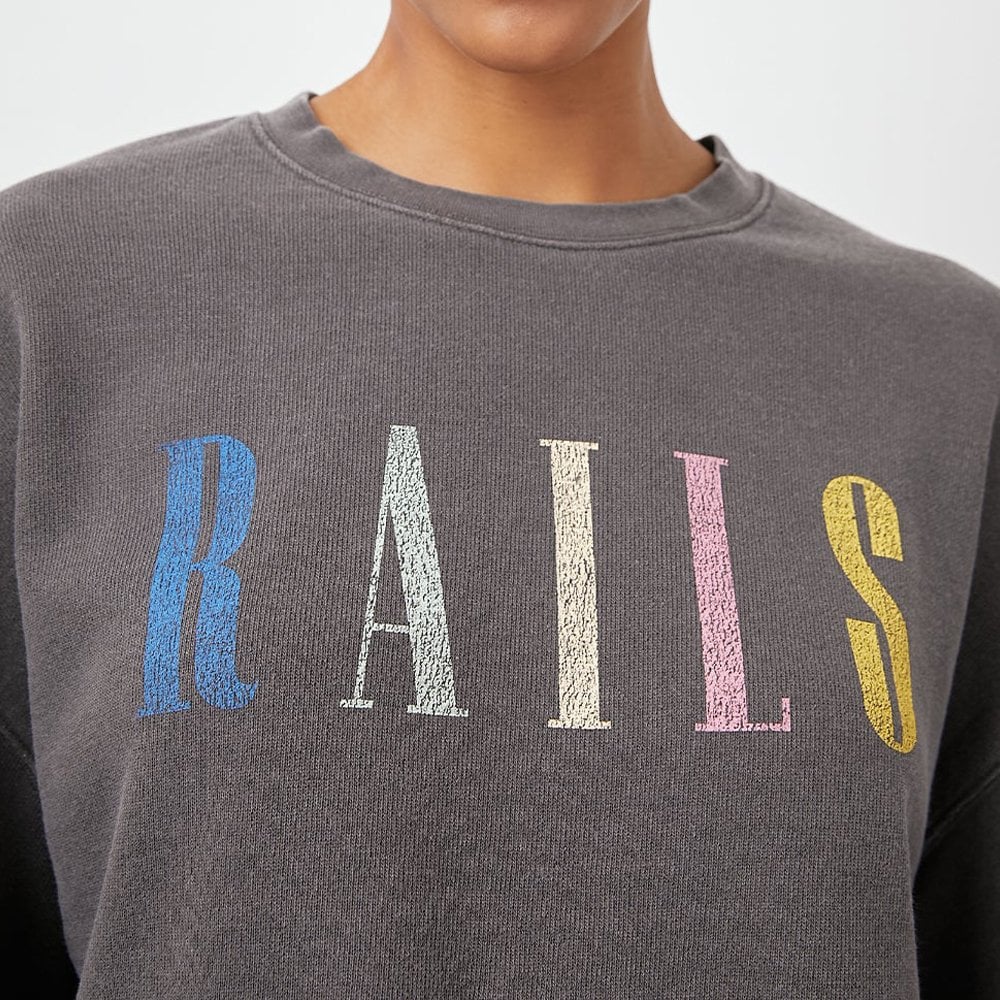 - Rails Signature Sweatshirt - Grey