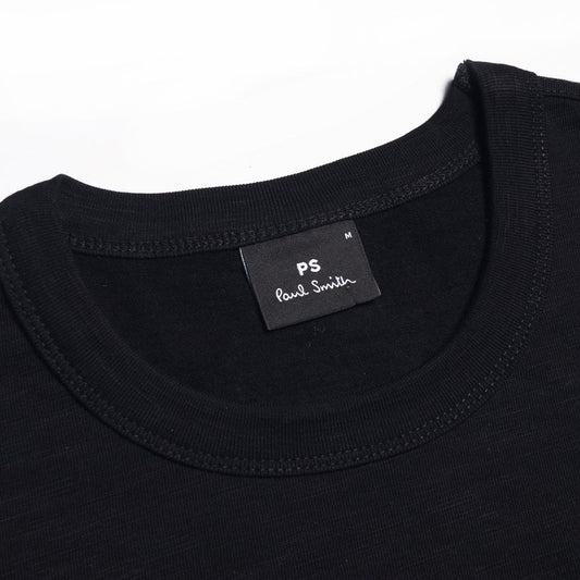 - 'Stripe Zebra' Logo T-Shirt - Black