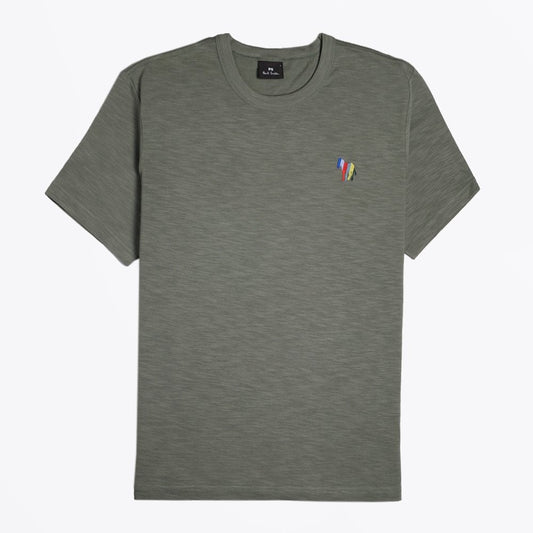 - 'Stripe Zebra' Logo T-Shirt - Light Green