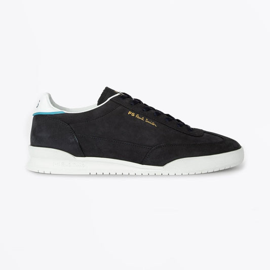 Leather 'Dover' Trainers - Navy