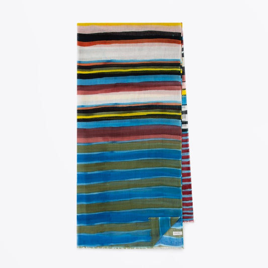 - Stripe Scarf - Multi