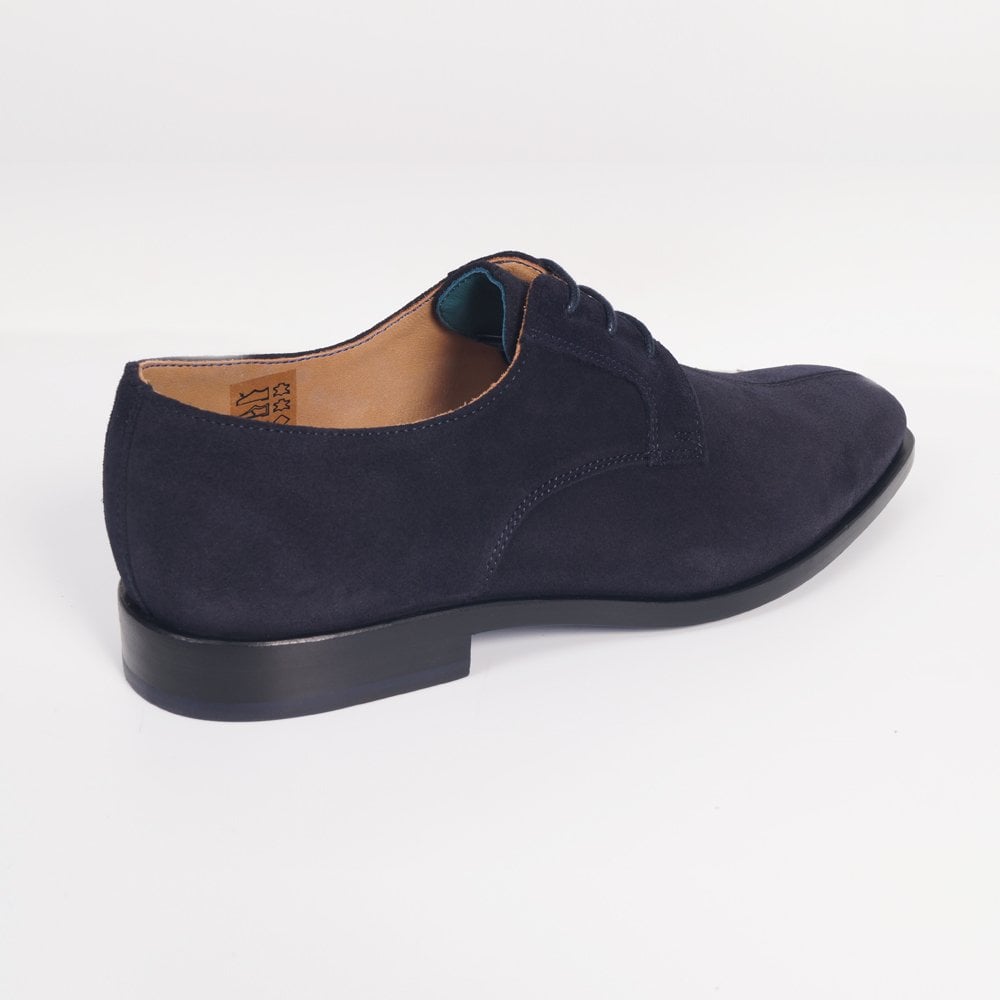 - Chesney - Leather Suede Shoe - Navy