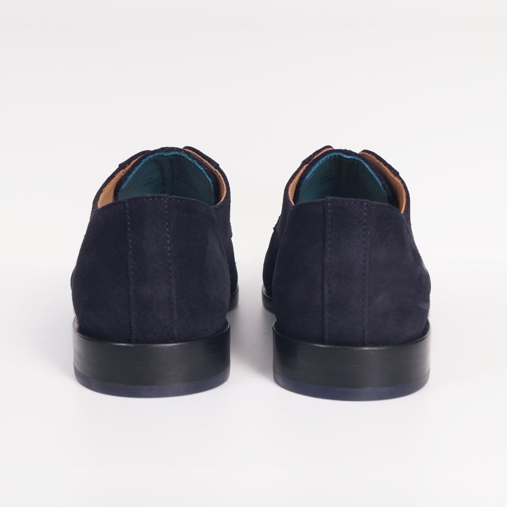 - Chesney - Leather Suede Shoe - Navy