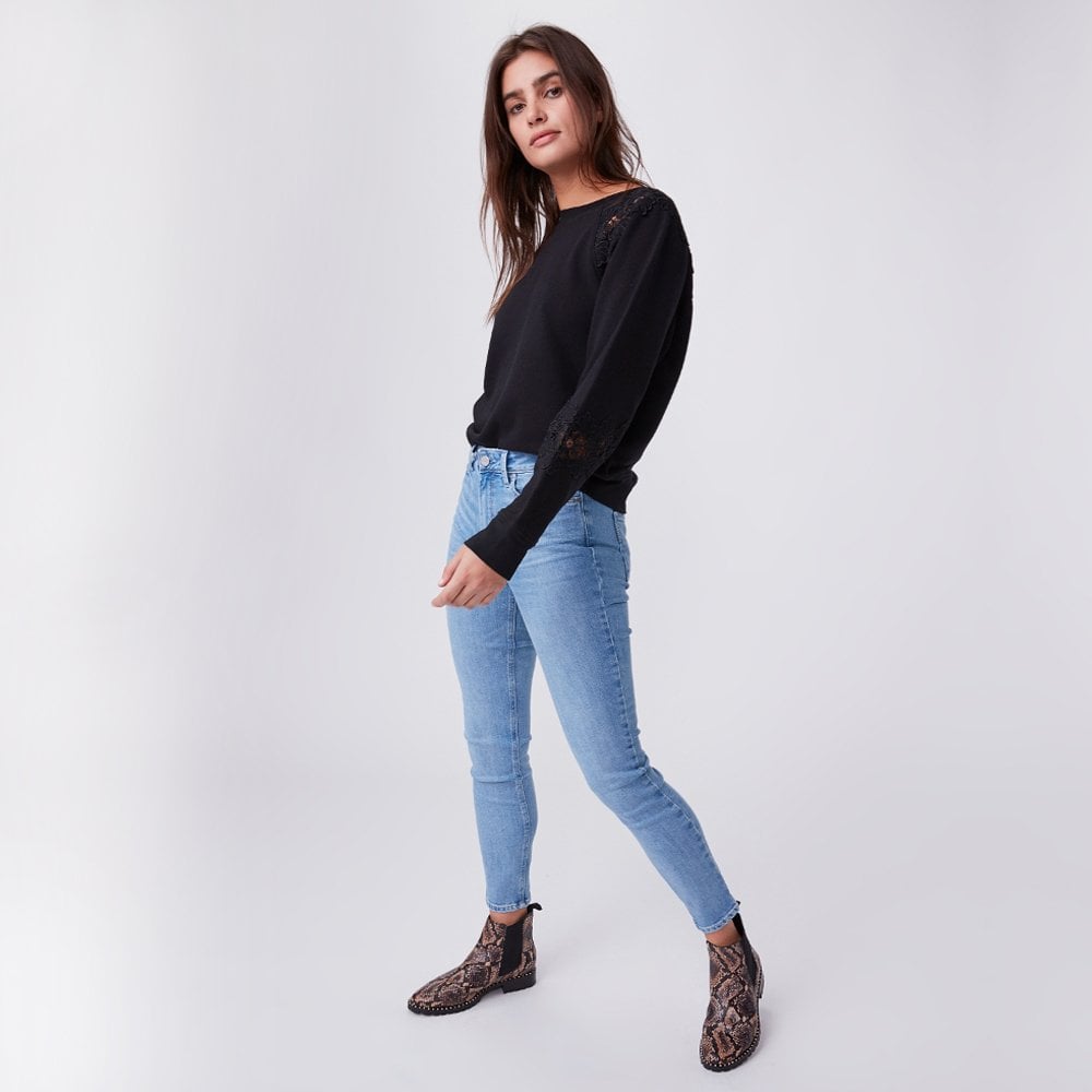 Paige Hoxton Ankle Jeans - Light Blue