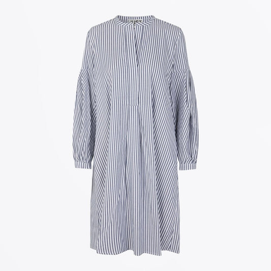 - Choice - Striped Dress - Blue/White