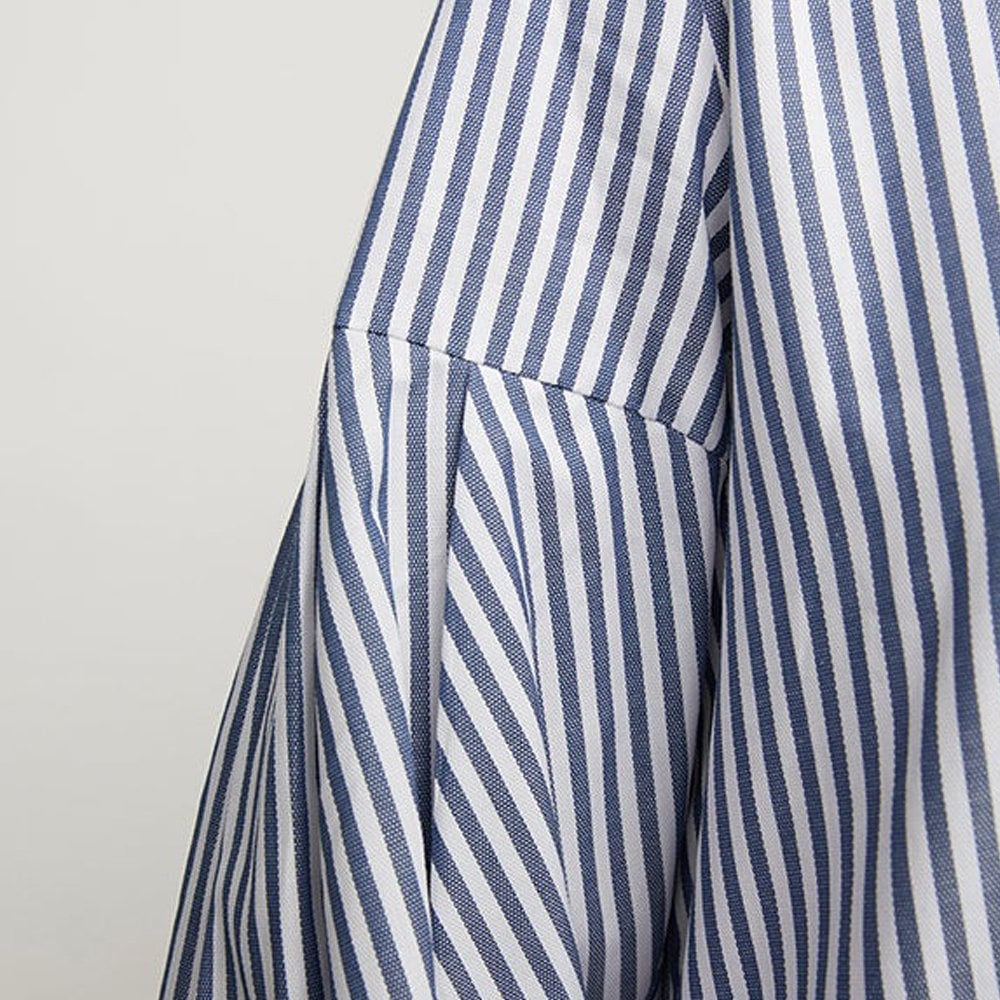 - Choice - Striped Dress - Blue/White