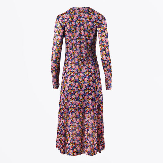 Floral Midi Dress - Pink/Multi