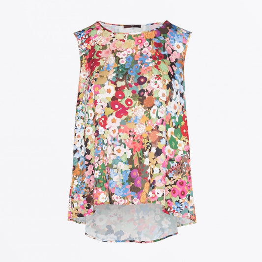 - Cue - Floral Sleeveless Top - Multi