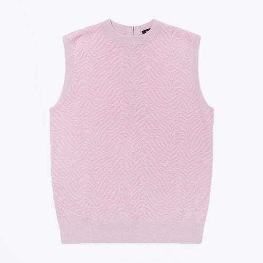 - Knitted Vest - Lilac