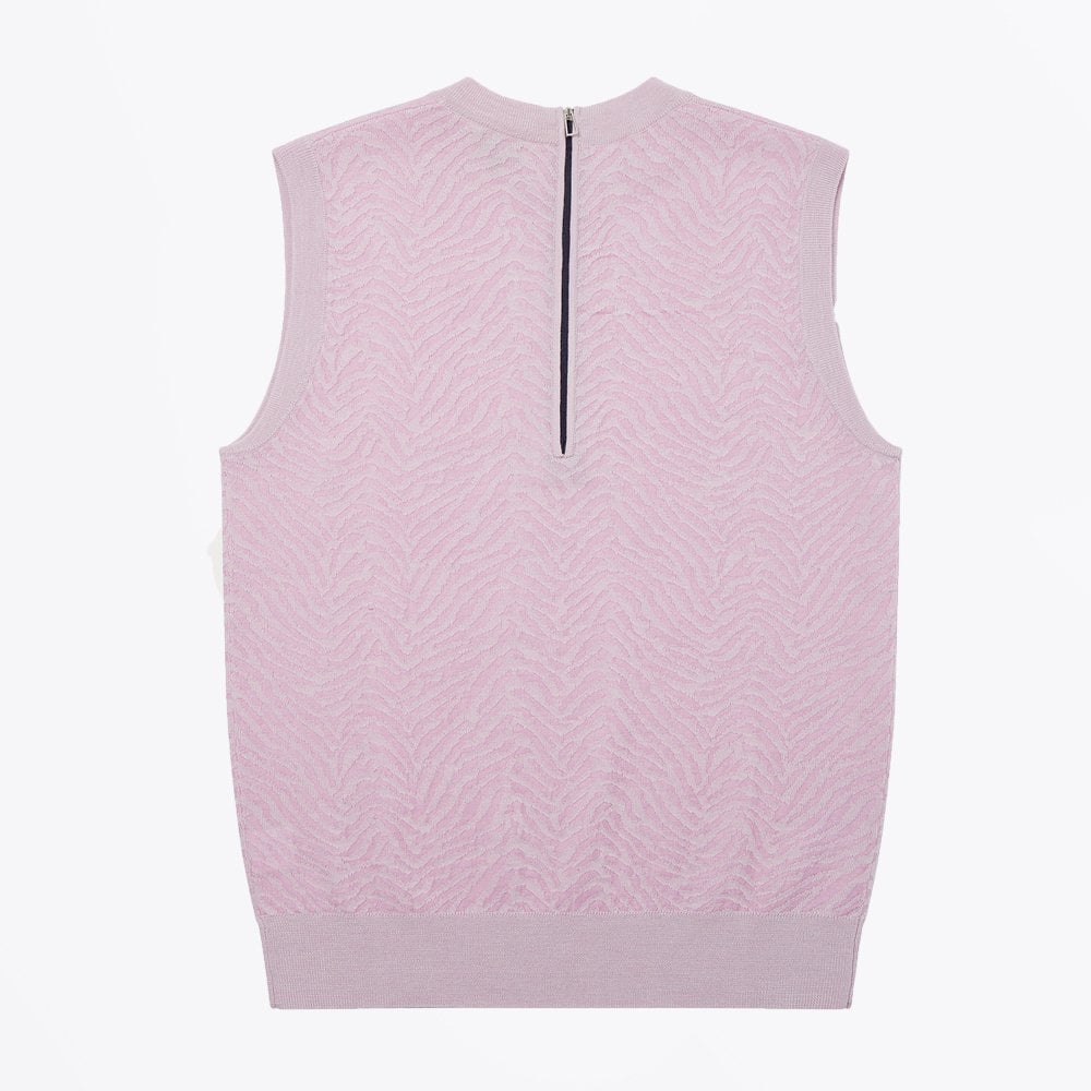 - Knitted Vest - Lilac