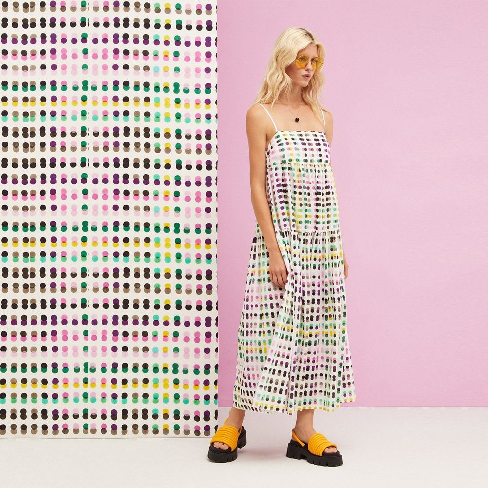 - Spot Print Dress - Multi