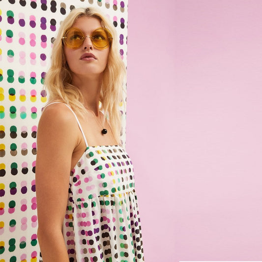 - Spot Print Dress - Multi