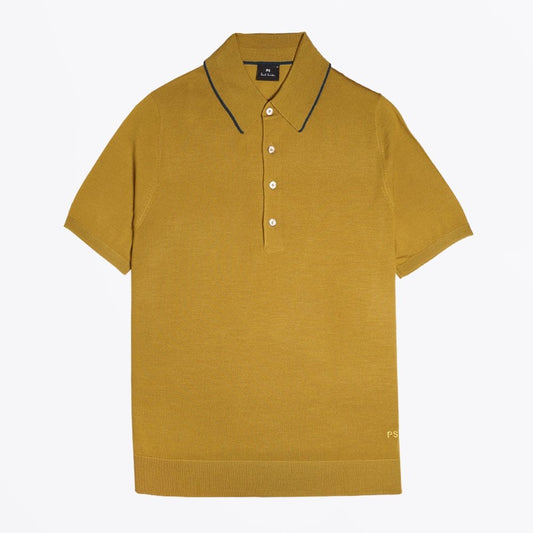 Merino Polo Shirt - Lime
