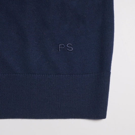 Merino Polo Shirt - Dark Navy