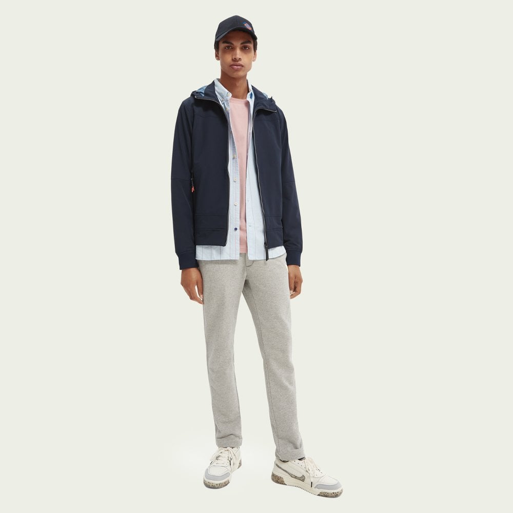 - Hooded Jacket - Navy