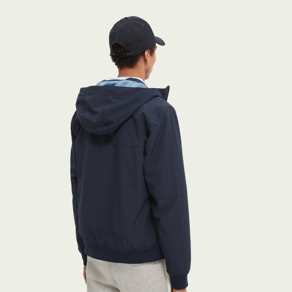 - Hooded Jacket - Navy