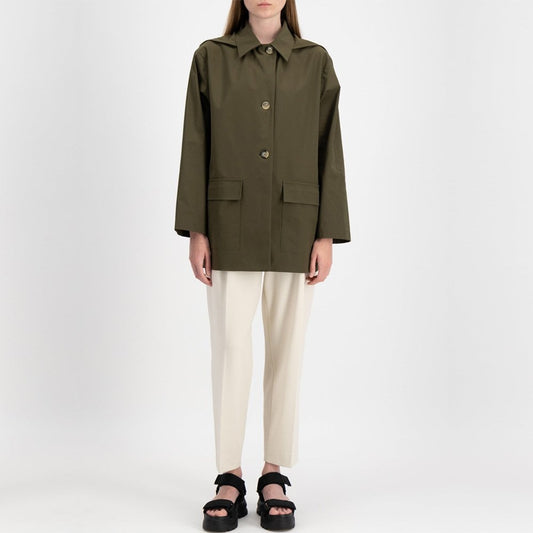 - Safari Hooded Jacket - Moss Green