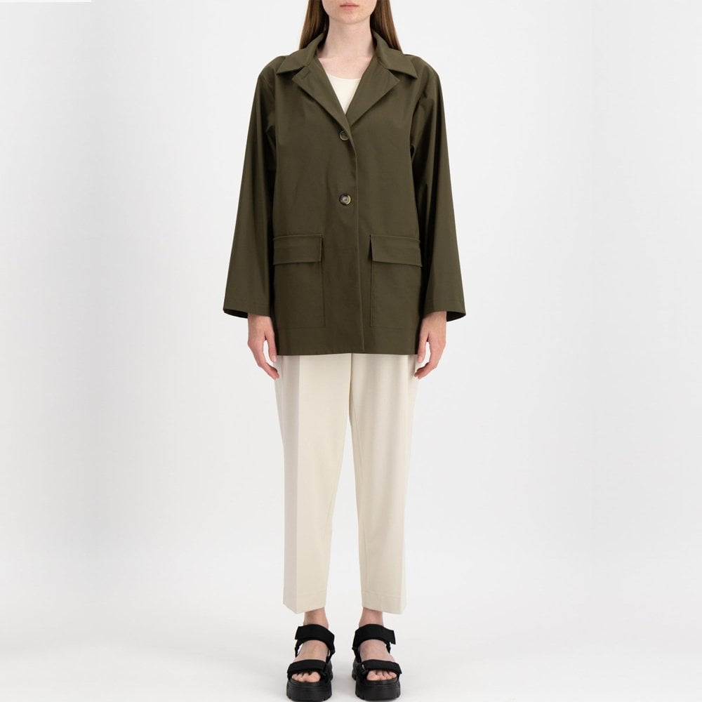 - Safari Hooded Jacket - Moss Green