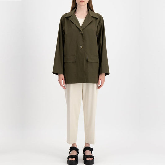 - Safari Hooded Jacket - Moss Green