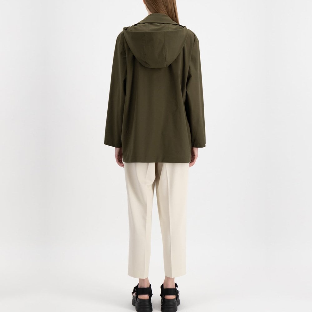 - Safari Hooded Jacket - Moss Green