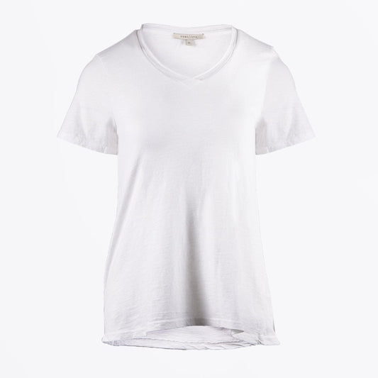 - Alev - Cotton T-Shirt - White