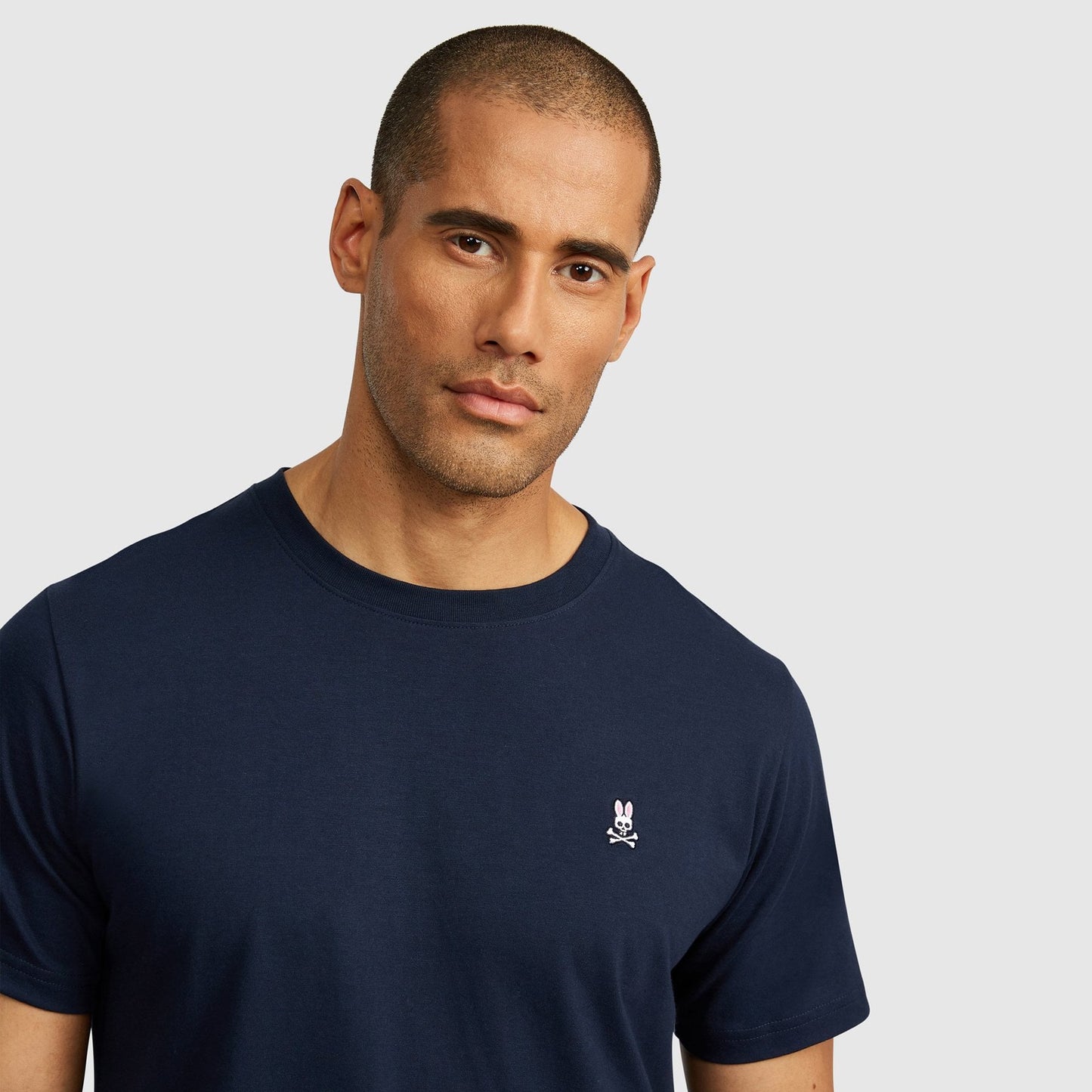 - Classic Crew-Neck T-Shirt - Navy