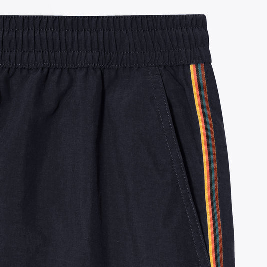 - 'Artist Stripe' Swim Shorts - Navy