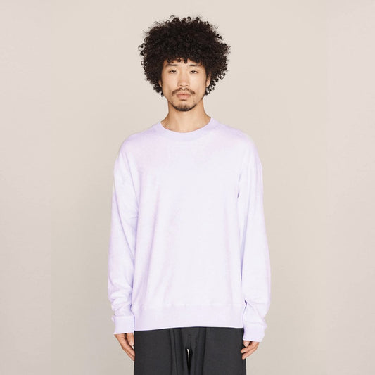 - Organic Cotton Terry Sweatshirt - Lilac