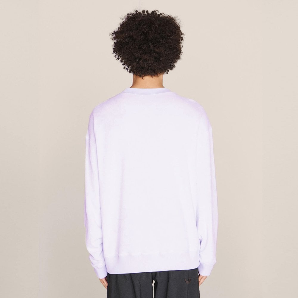 - Organic Cotton Terry Sweatshirt - Lilac
