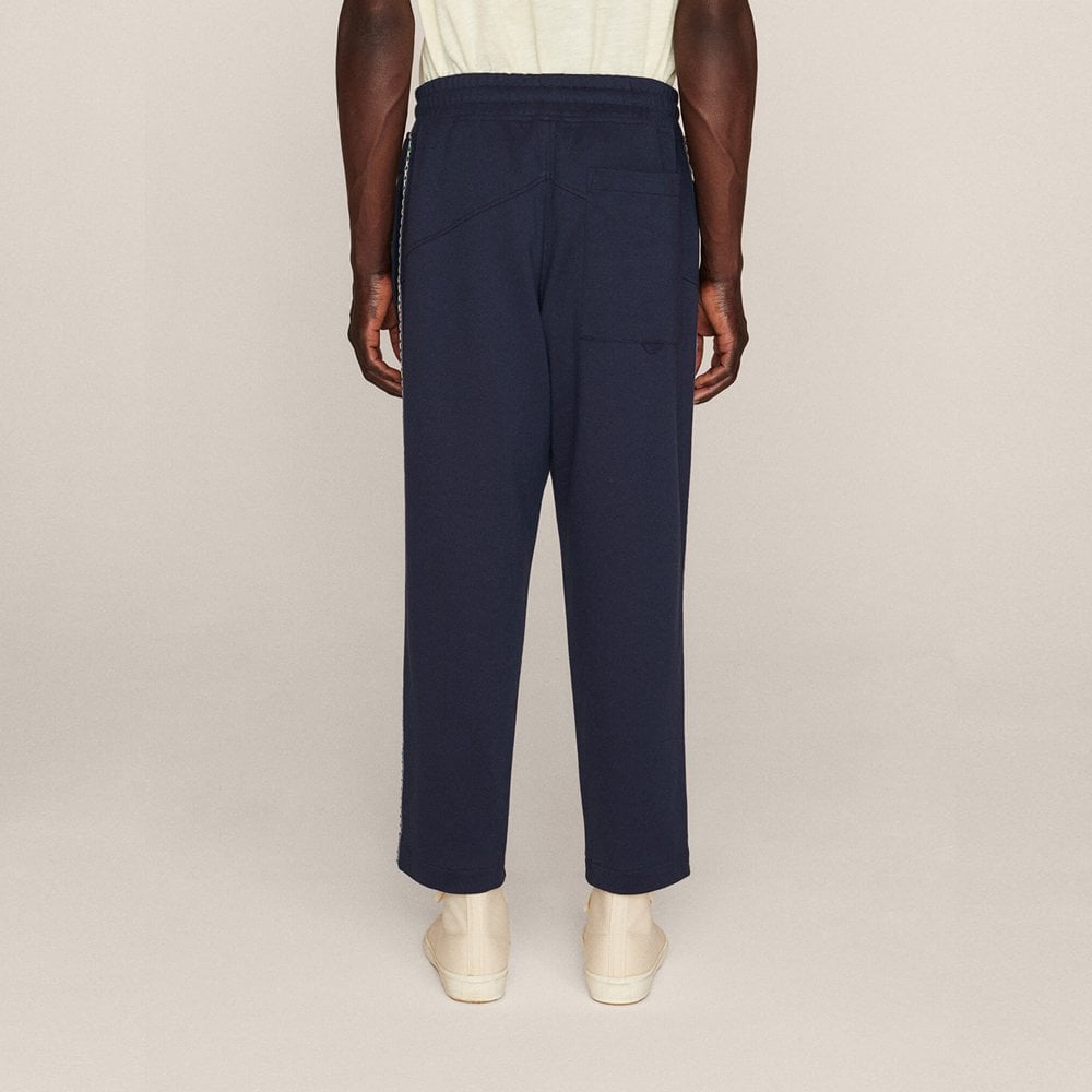 - Cotton Skate Trousers - Navy