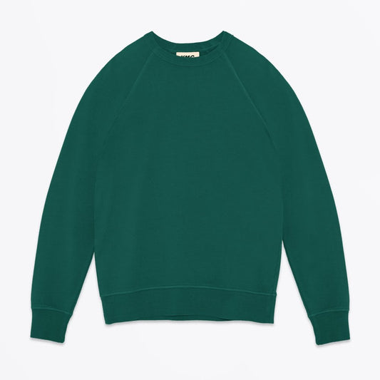 - Cotton Loopback Sweatshirt - Green