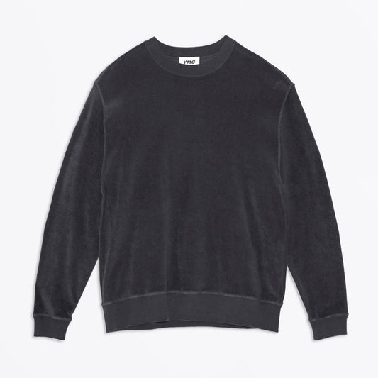 - Organic Cotton Terry Sweatshirt - Navy