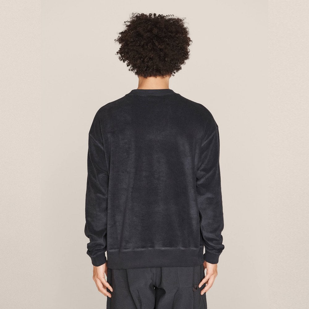 - Organic Cotton Terry Sweatshirt - Navy