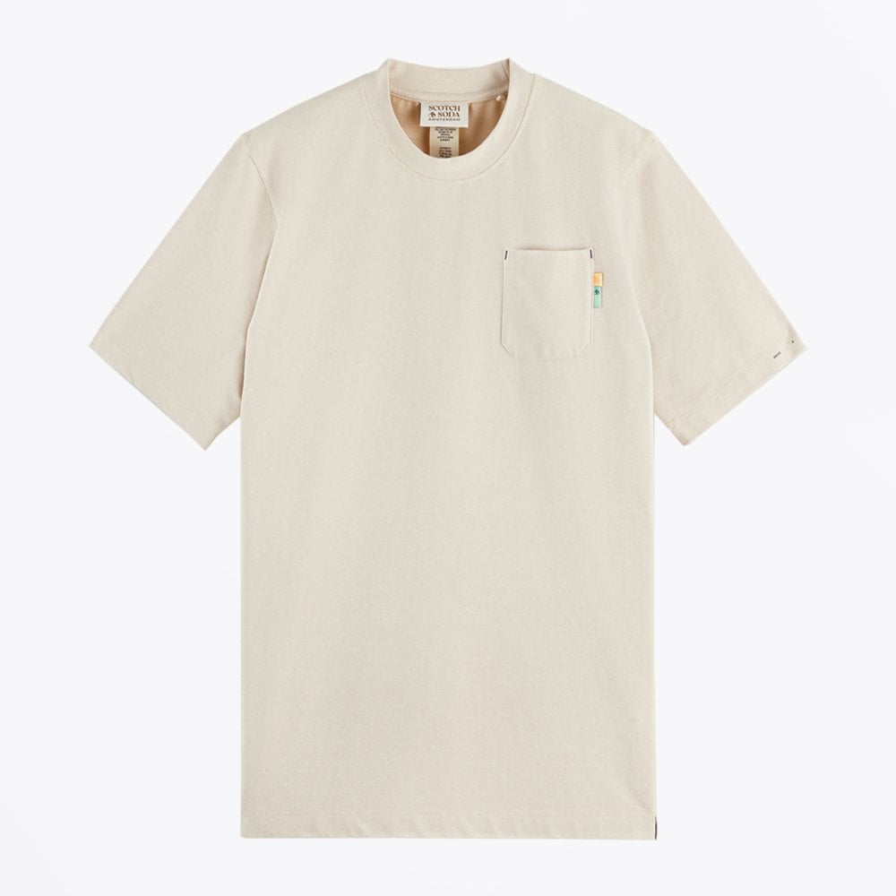 Scotch - Jersey Chest Pocket Tee - Beige