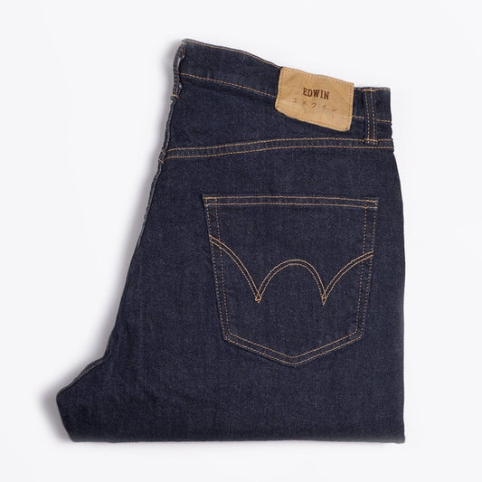 Kaihara Loose Tapered Jeans - Blue Rinsed
